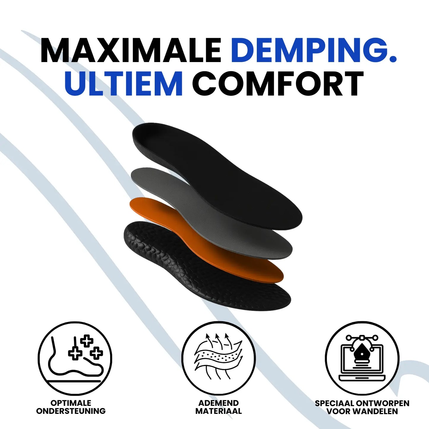 FitSole® Wandelzolen | 1 + 1 Gratis! FitSole