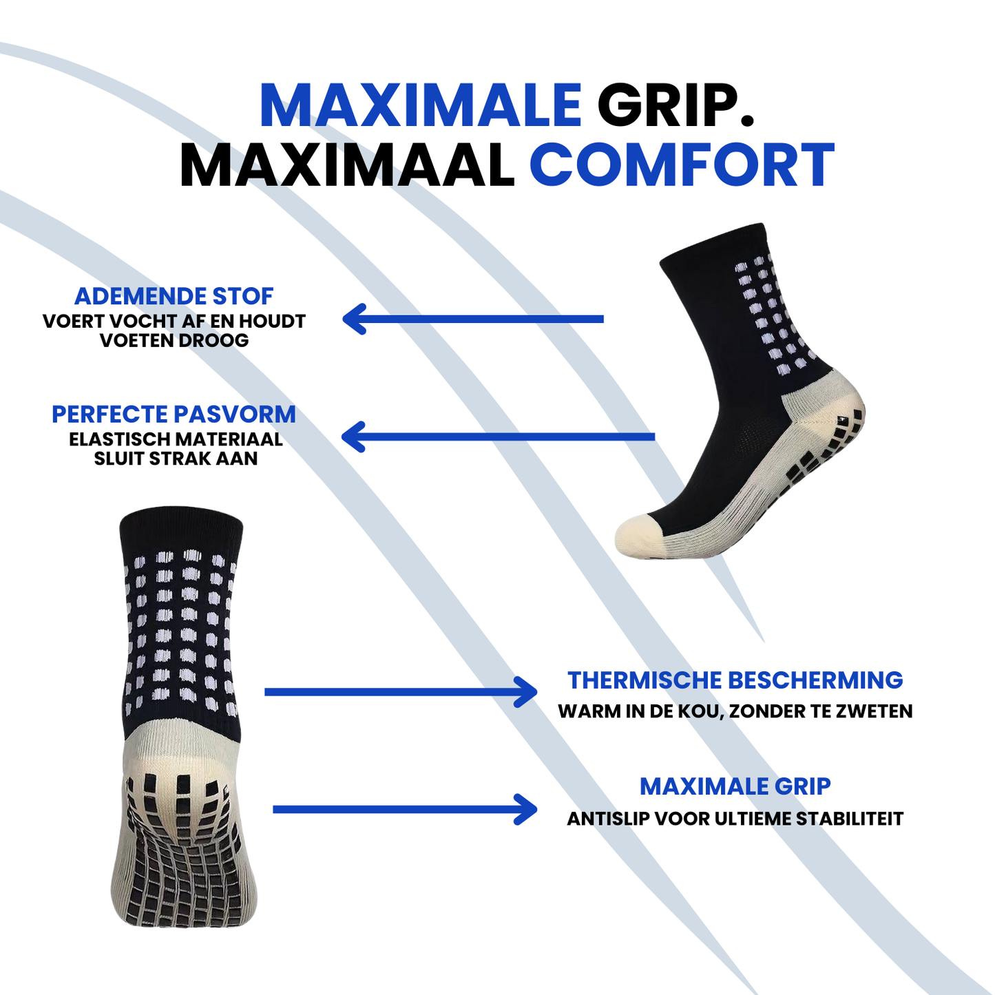 FitSole® Gripsokken | 1+1 Gratis! FitSole