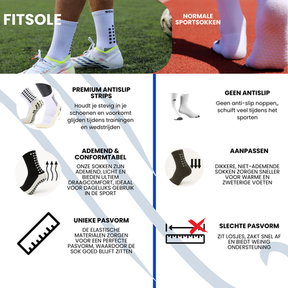 FitSole® Gripsokken | 1+1 Gratis! FitSole